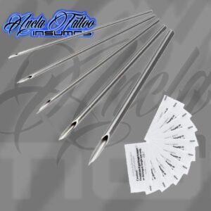 AGUJAS AMERICANAS PARA PIERCING (100 unidades)