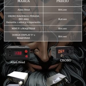 FUENTE DISPLAY PARA 2 MÁQUINAS
