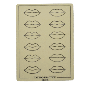 PIEL SINTETICA DISEÑO DE LABIOS 15cm x 20cm