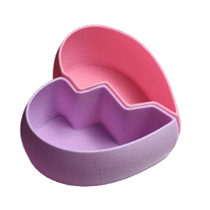 CORAZON ROTO CAPS "BROKEN HEART" 50 UNIDADES (12 mm)