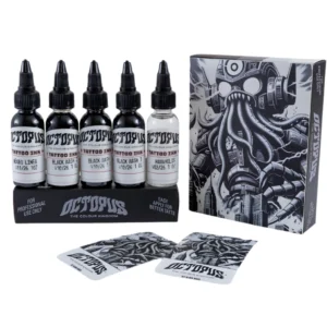 OCTOPUS BLACK WISH SET (5U.)