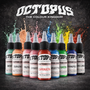 Octopus Tattoo Ink 1oz (colores)