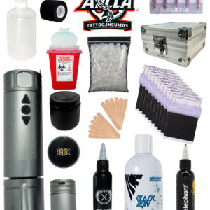 COMBO BLACK BIRD (MÁQUINA PEN INALÁMBRICA + MUCHOS INSUMOS)