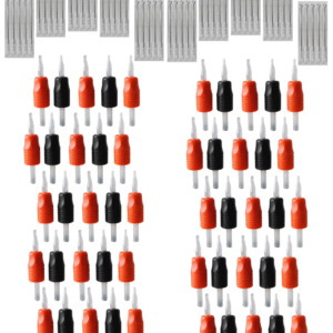 50 AGUJAS + 50 PUNTERAS DESCARTABLES PARA TATUAR - SURTIDAS (hasta 5 medidas)