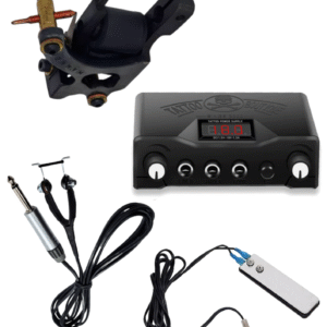LIQUIDACIÓN - KIT COMBO : Máquina de bobinas ANCLA HAMMER NACIONAL + FUENTE + PEDAL + CABLE CLIPCORD (SUPER DESCUENTO)