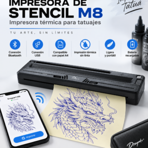TERMOCOPIADORA (SUPER ECONOMICA) DRAGOART M8 Wireless Tattoo Stencil Printer
